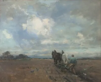 Cattle Ploughing