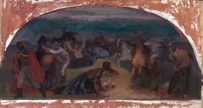 Cattle Thieves Surprised By Posse