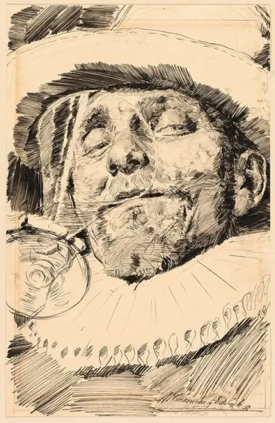 Cavalier Drinking