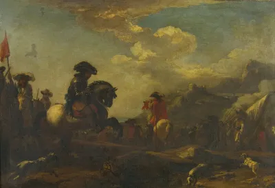 Cavalry Advancing