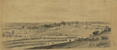 Cavalry Reconnaissance To Culpepper Court House Va