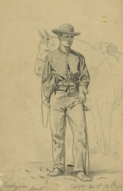 Cavalryman Escort Culpeper
