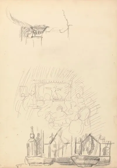 Cave Of The Golden Calf Sketches Of A Stage And Bar