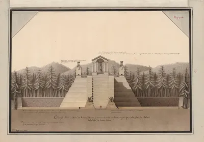 Ce Temple Dedie Au Dieu Des Armees Est Sur La Rive Occidentale Du Fleuve Et Fait Face A La Place Du Palais De La Ville Des Bonnes Lettres