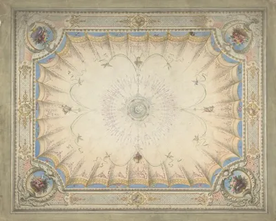 Ceiling Design For The Boudoir Ardgowan