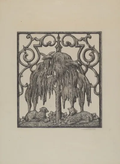Cemetary Gate
