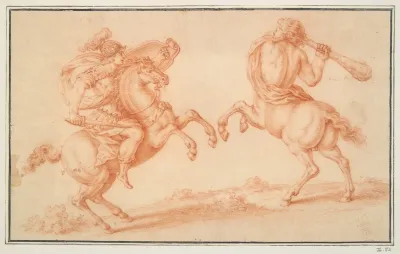 Centaur And Amazon