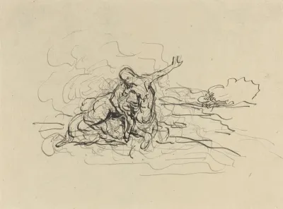 Centaur Carrying Off A Woman