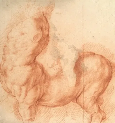 Centaur Tamed Antique Sculpture Seen From The Left
