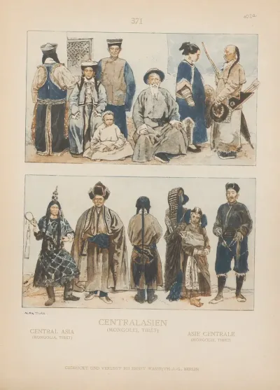 Central Asia Mongolia Tibet