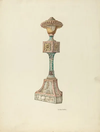 Ceremonial Candlestick Ecclesiastical Furniture