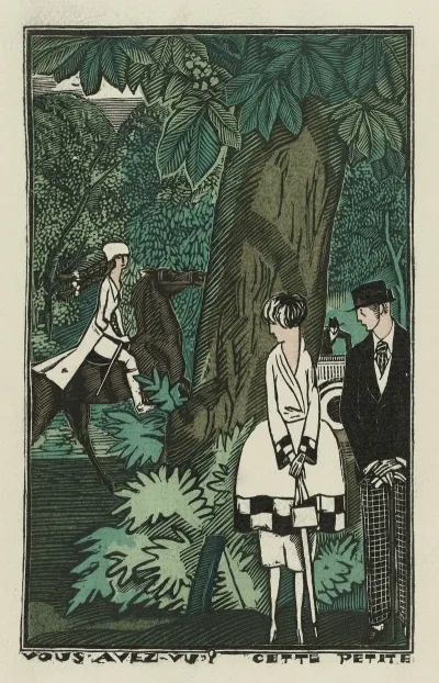 Cette Petite Robe De Promenade En Parquetine De Rodier