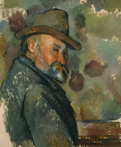 Cezanne Coiffe Dun Chapeau Mou