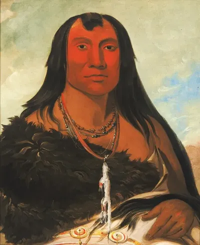 Chah Ee Chopes Four Wolves A Chief In Mourning