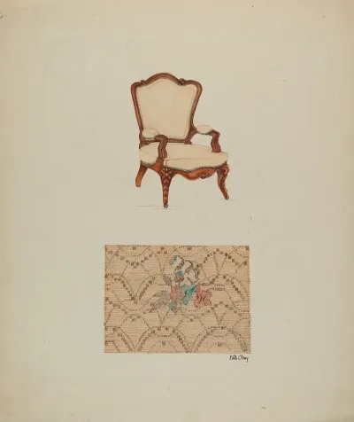 Chair And Tapestry