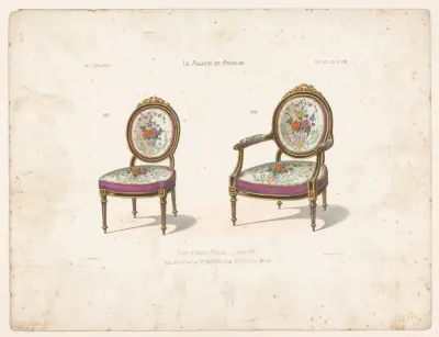 Chaise Et Fauteuil Medaillon Louis Xvi