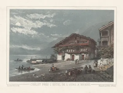 Chalet Pres Lhotel De Lours A Brienz