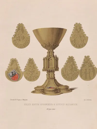 Chalice Of Bishop Oporowski In The Wloclawek Cathedral