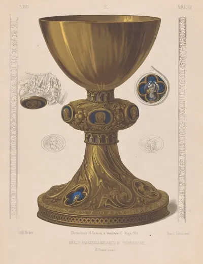 Chalice Of Casimir The Great In Trzemeszno