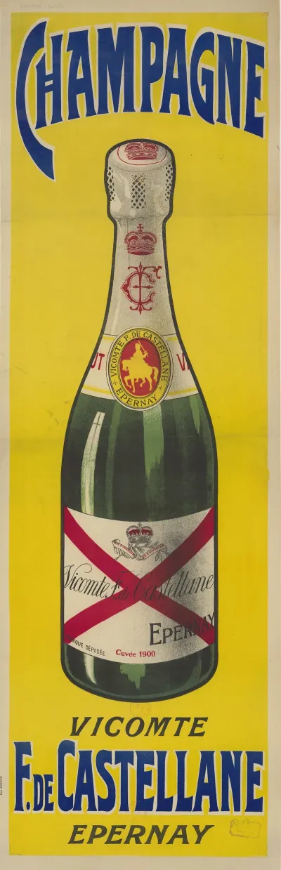 Champagne Vicomte F De Castellane Epernay