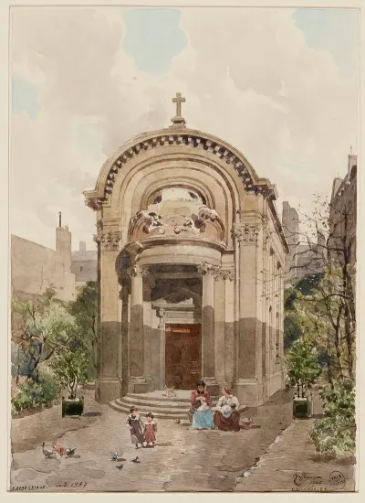 Chapelle De Lancien College Des Lombards 15 Rue Des Carmes 5eme Arrondissement