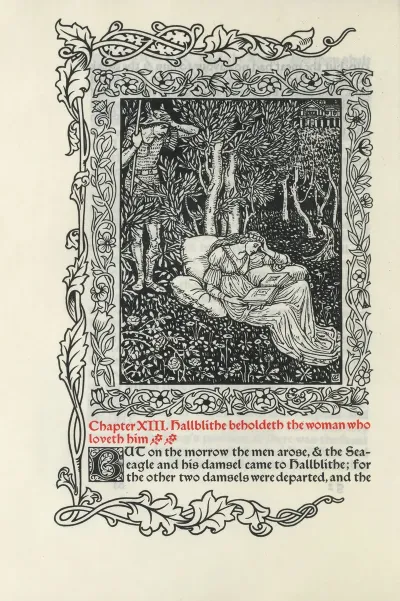 Chapter Xiii Hallblithe Beboldeth The Woman Who Loveth Him