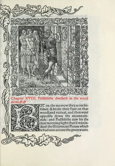 Chapter Xviii Hallblithe Dwelleth In The Wood Alone