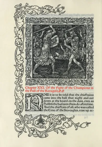 Chapter Xxi Of The Fight Of The Champions In The Hall Of The Ravagers