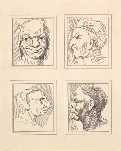 Characaturas By Leonardo Da Vinci Pl 12