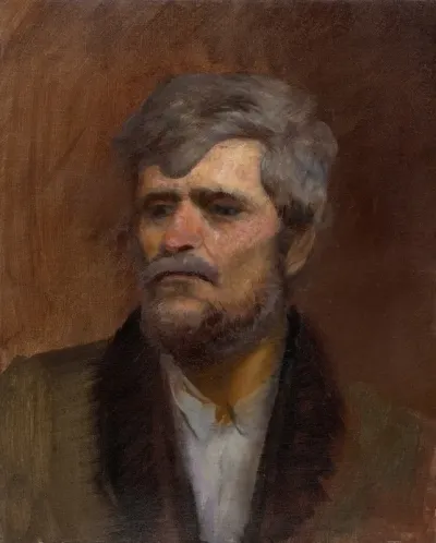 Character Head Study Of A Man