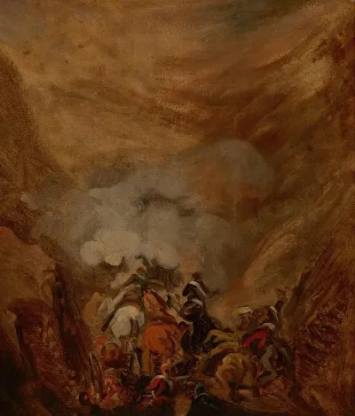Charge In The Gorge Of Somosierra