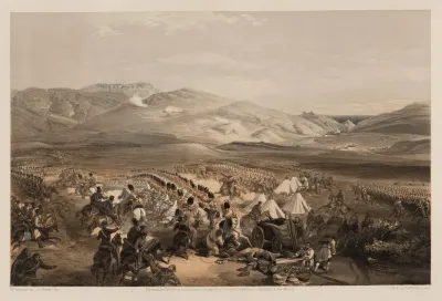 Charge Of The Heavy Cavalry Brigade 25th Octr 1854