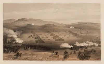 Charge Of The Light Cavalry Brigade 25th Oct 1854 Under Major General The Earl Of Cardigan