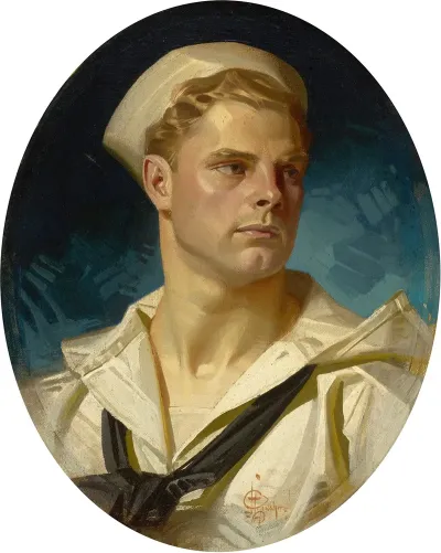 Charles Beach Wwi American Sailor