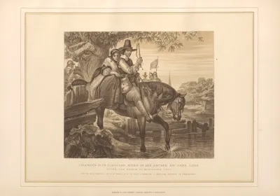 Charles Ii In Disguise Aided In His Escape By Jane Lane E M Ward