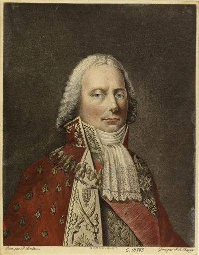 Charles Maurice De Talleyrand Perigord Prince De Benevent En Costume De Vice Grand Electeur