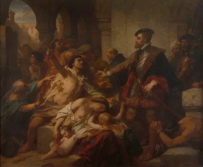 Charles V Frees The Slaves In Tunis 2