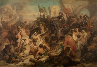 Charles V Frees The Slaves In Tunis