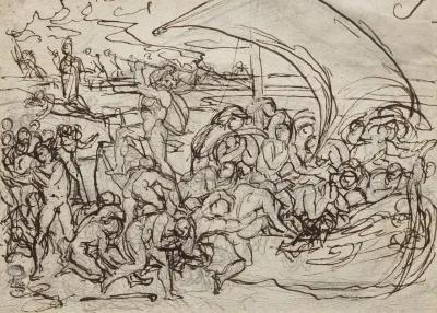 Charon And The Souls Of The Dead