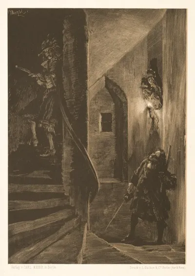 Chase On The Winding Staircase
