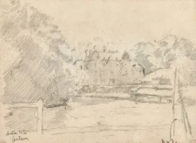 Chateau Dans Un Paysage