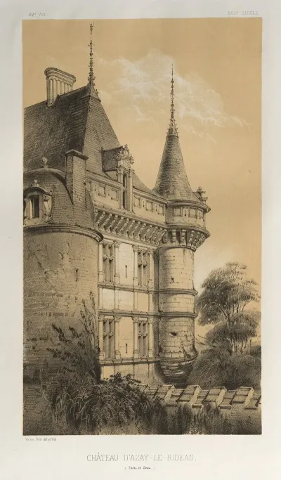 Chateau Dazay Le Rideau Indre Et Loire