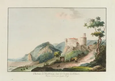 Chateau De Bechbourg Dans Le Canton De Soleure