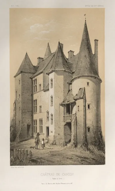 Chateau De Chassy Saone Et Loire