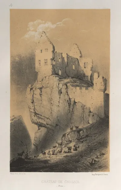 Chateau De Crussol Drome