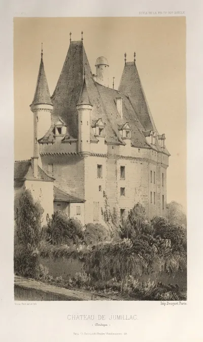Chateau De Jumillac Dordogne