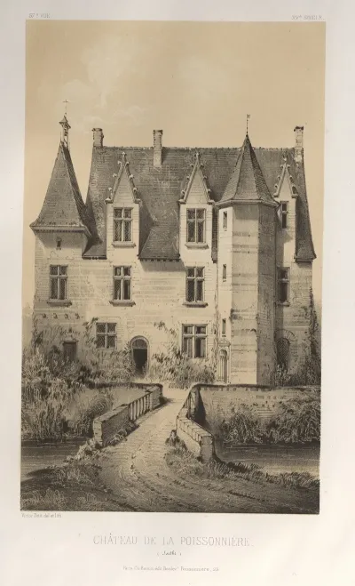 Chateau De La Poissonniere Sarthe