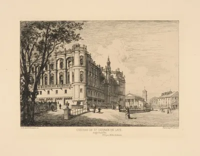 Chateau De St Germain En Laye Northeast Corner