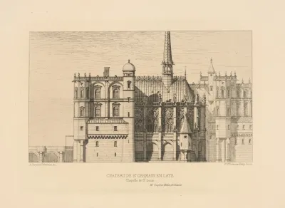 Chateau De St Germain En Laye St Louis Chapel