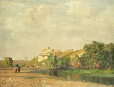 Chateau Gaillard On The Seine